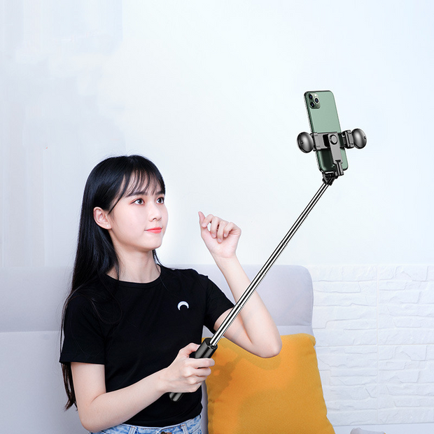 NEW 3 in 1 Wireless Foldable Mini Selfie Tripod