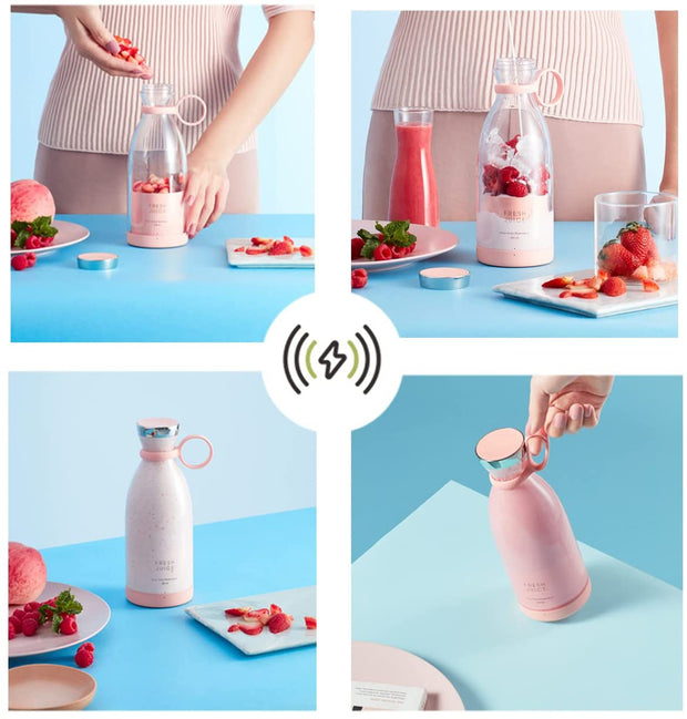 350ML Electric Portable Blender USB Rechargeable