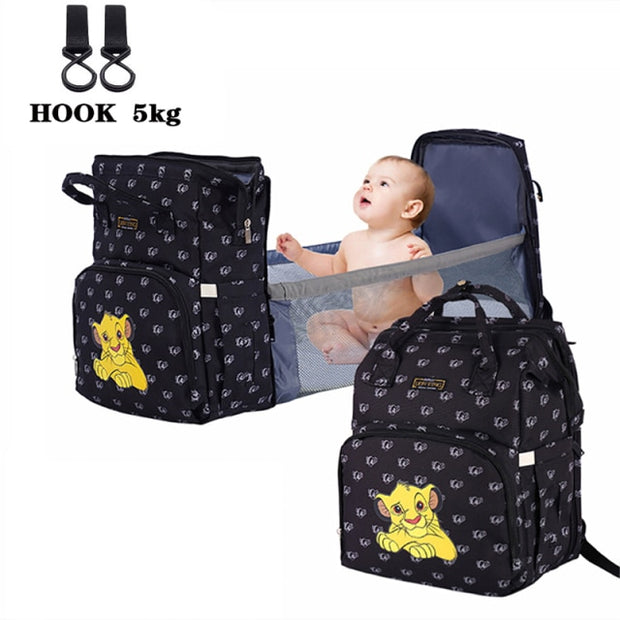 Convertible Baby Diaper Bag Backpack